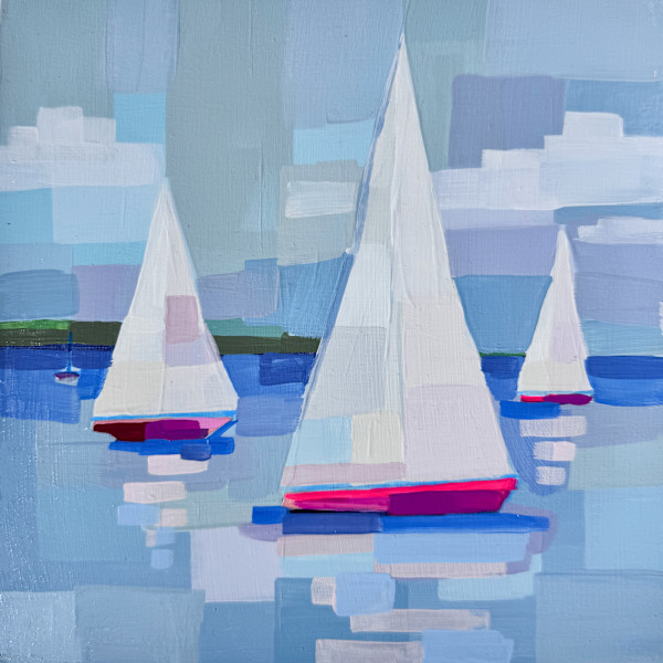 Three_Sailboats by Alma Ramirez