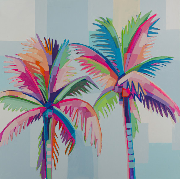 Wind And Palms by Alma Ramirez