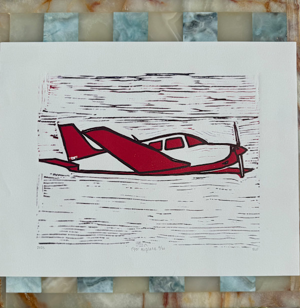 Oklahoma Series - Piper Airplane (Norman Airport) by Elizabeth Czaplinski, Image 1.