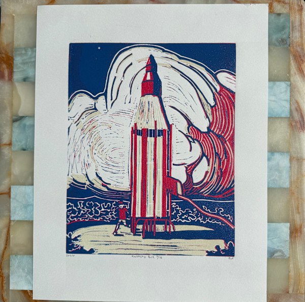 Oklahoma Series - Rocketship Park (Stevenson Park) by Elizabeth Czaplinski, Image 1.