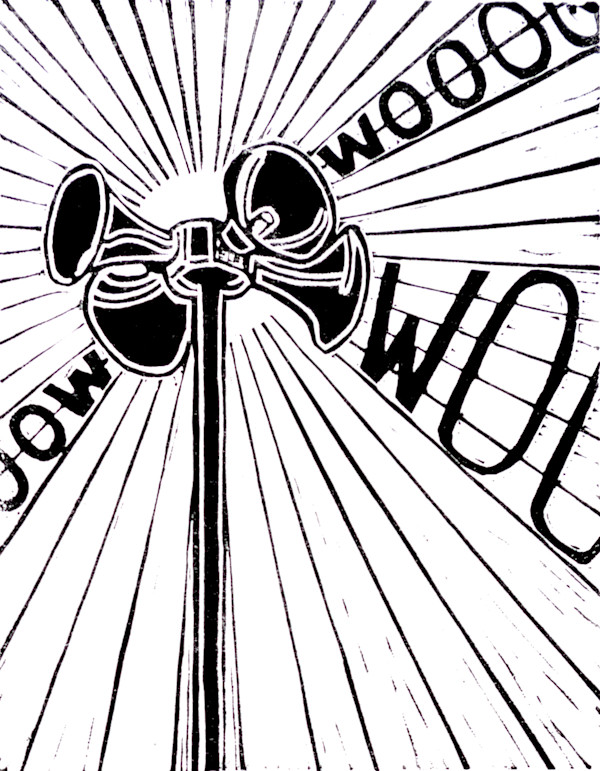 Storm Season Series - Tornado Siren by Elizabeth Czaplinski