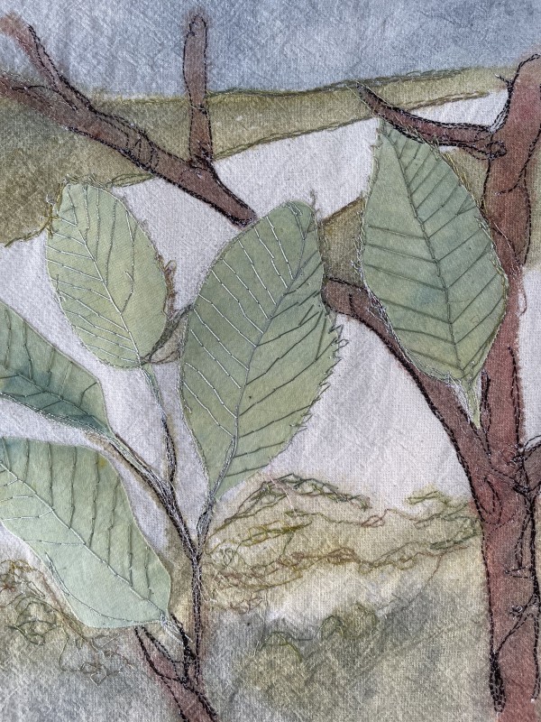 Whitebeam Leaves by Susan D'souza