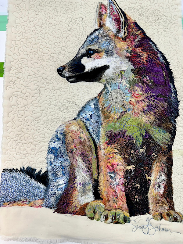 Fox by Susan Fay Schauer Fiber Artist