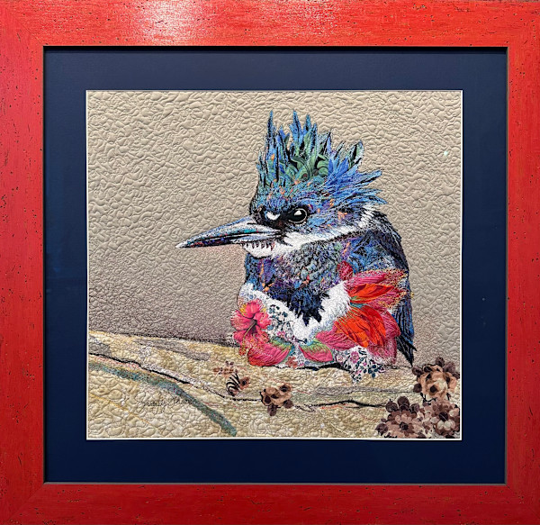 Belted Kingfisher II by Susan Fay Schauer, Image 1.