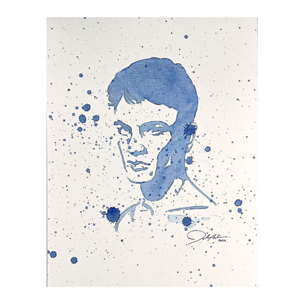 Tristan In Blue by John Velo