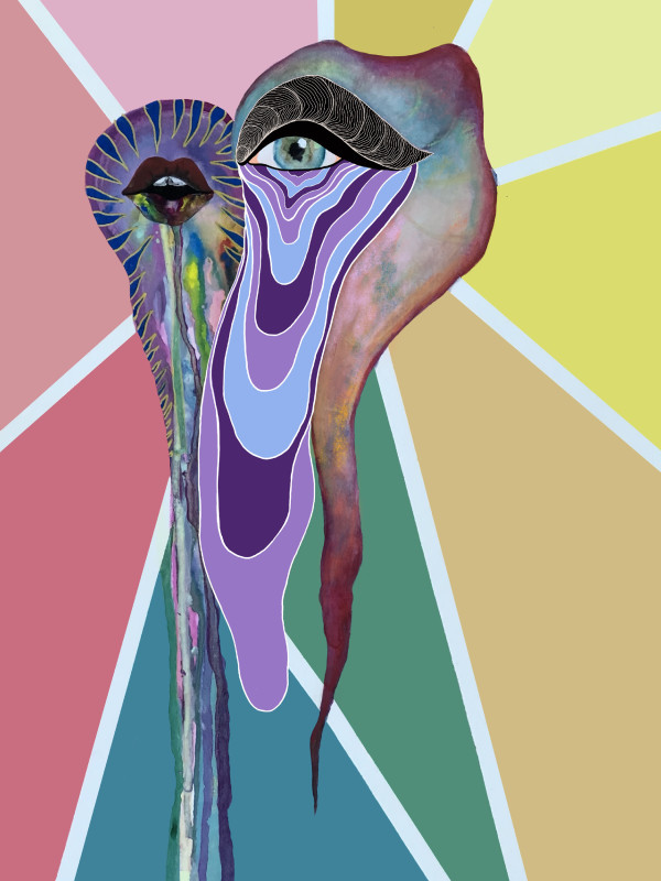 Psychedelic Kaleidoscope by Randi Ferrara