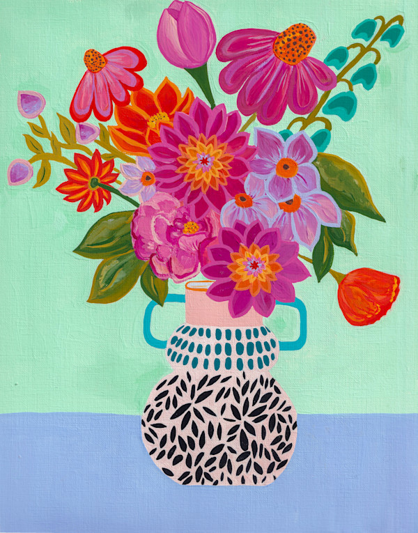 Flowers in a Vase by Randi Ferrara
