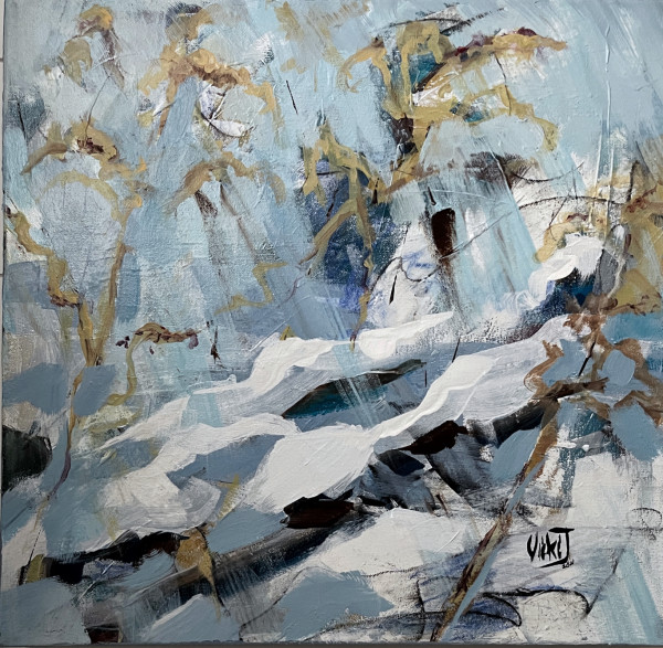 Winter Abstract 2 by Vicki Janssens