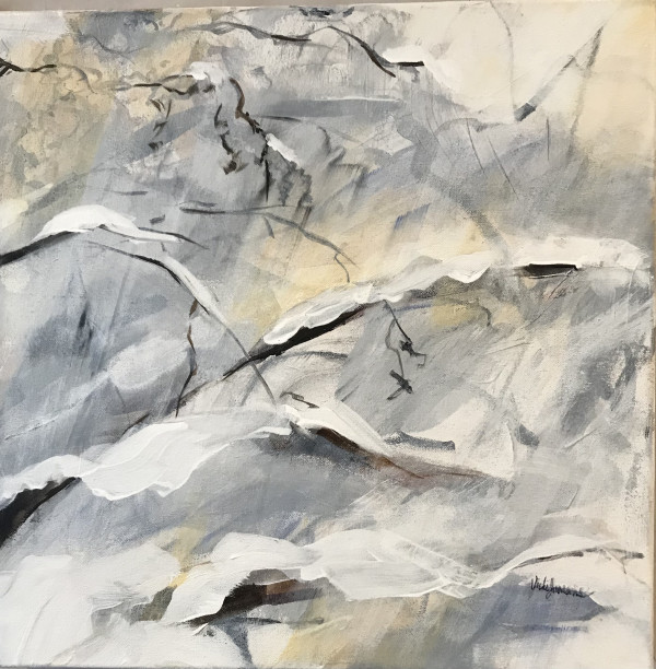Winter Abstract 1 by Vicki Janssens