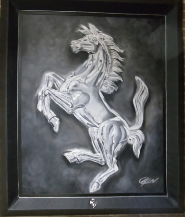 Prancing Ferrari by Joel Ray / Nvr Connected