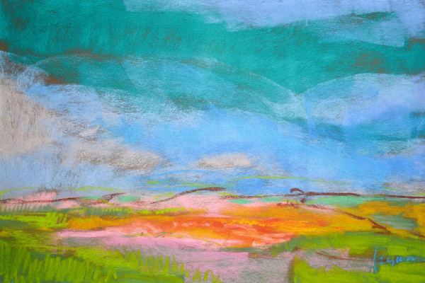 Wildflower Meadow I by Dorothy Fagan