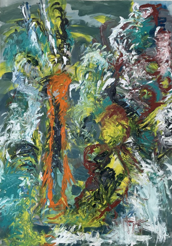 Orange Figure by Jack Saul