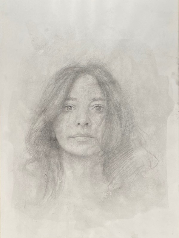 S/T (woman small sketch) by Jaime Valero