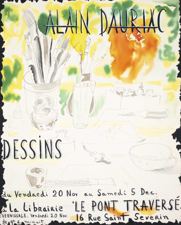Alain Dauriac Dessins Show Paris by Alan Wood-Thomas