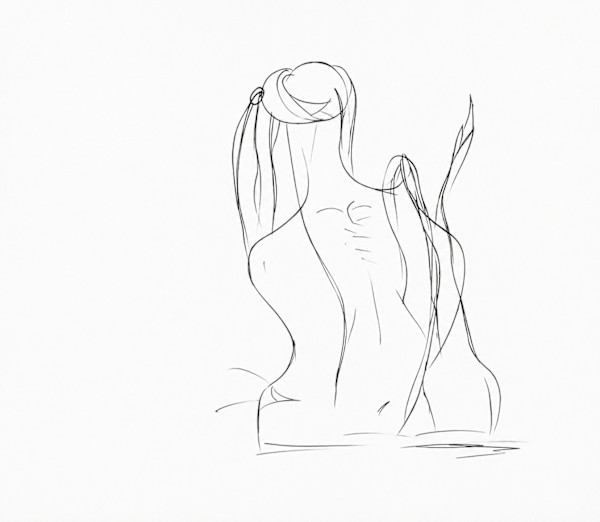 Drawing  11 by Alan Wood-Thomas, Image 1.