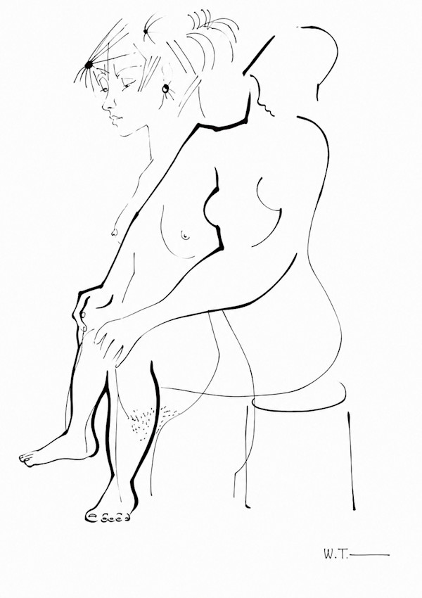 Drawing  28 by Alan Wood-Thomas, Image 1.