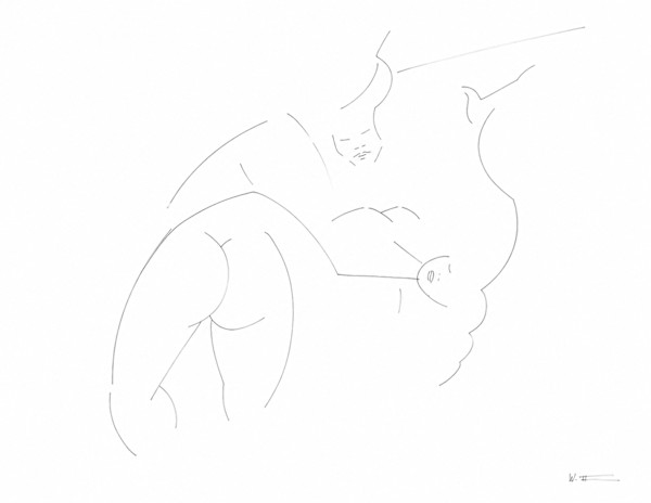 Drawing 39 by Alan Wood-Thomas, Image 1.