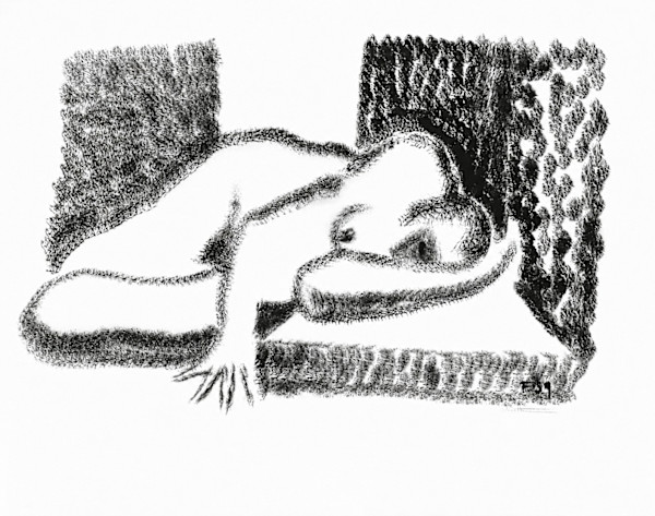 Drawing  40 by Alan Wood-Thomas, Image 1.