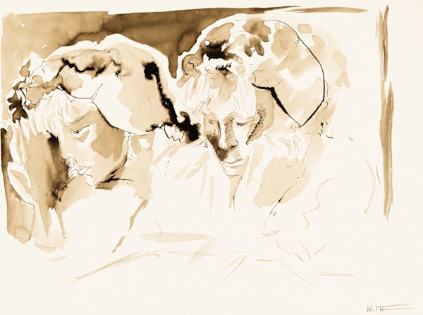 Annabelle and Liane  42 by Alan Wood-Thomas, Image 1.