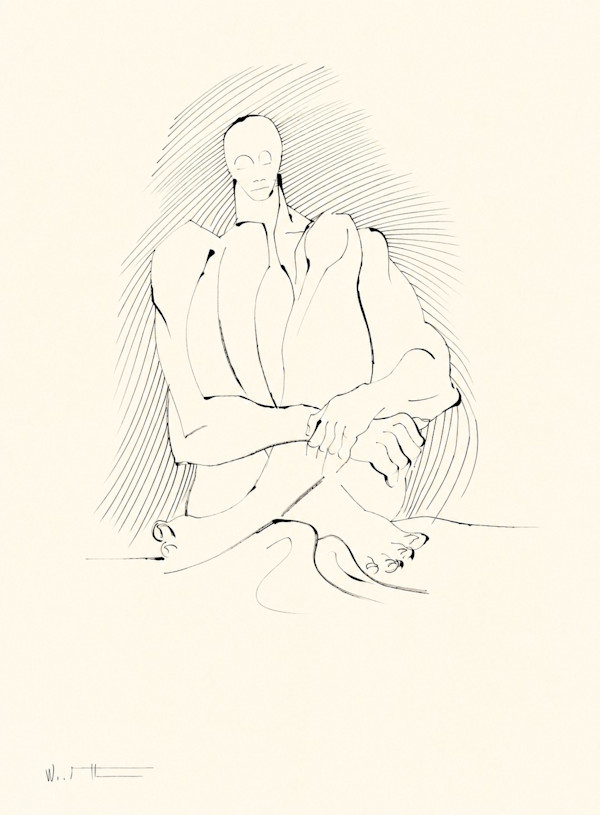 Drawing  50 by Alan Wood-Thomas