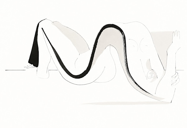 Drawing  51 by Alan Wood-Thomas