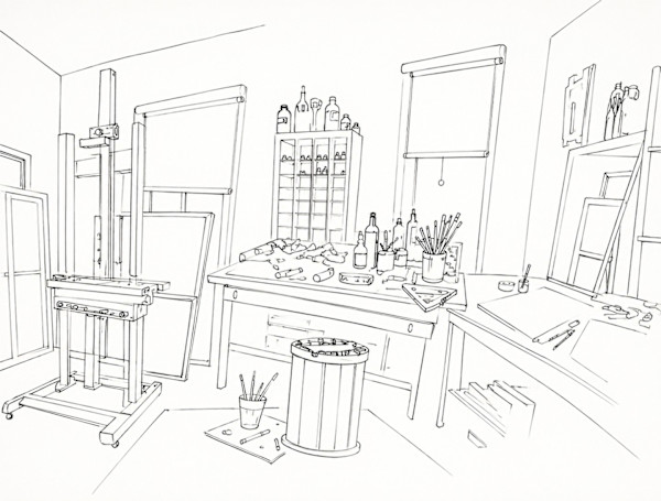 Le Studio by Alan Wood-Thomas