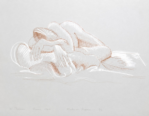 Mada In Repose 3/3 by Alan Wood-Thomas
