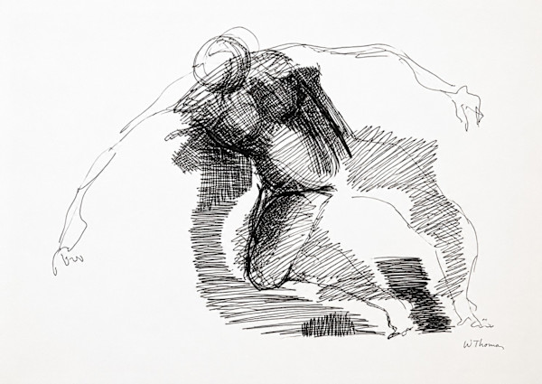 Drawing  60 by Alan Wood-Thomas