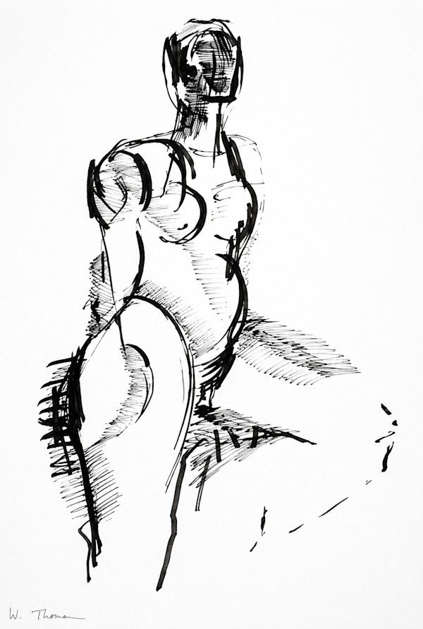 Drawing  63 by Alan Wood-Thomas