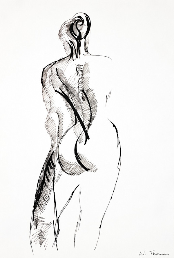 Drawing 64 by Alan Wood-Thomas, Image 1.