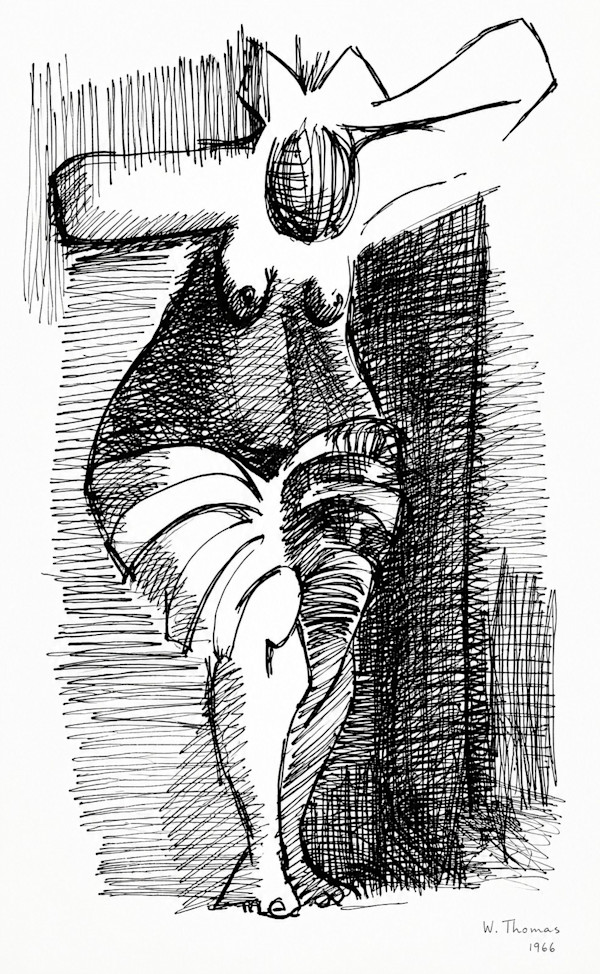 Drawing  66 by Alan Wood-Thomas