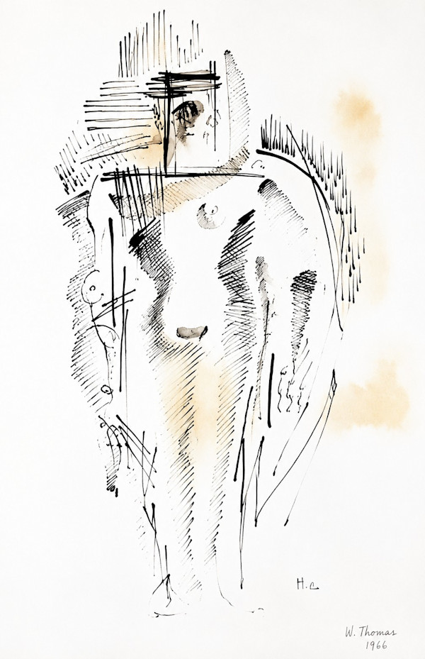 Drawing 68 by Alan Wood-Thomas, Image 1.