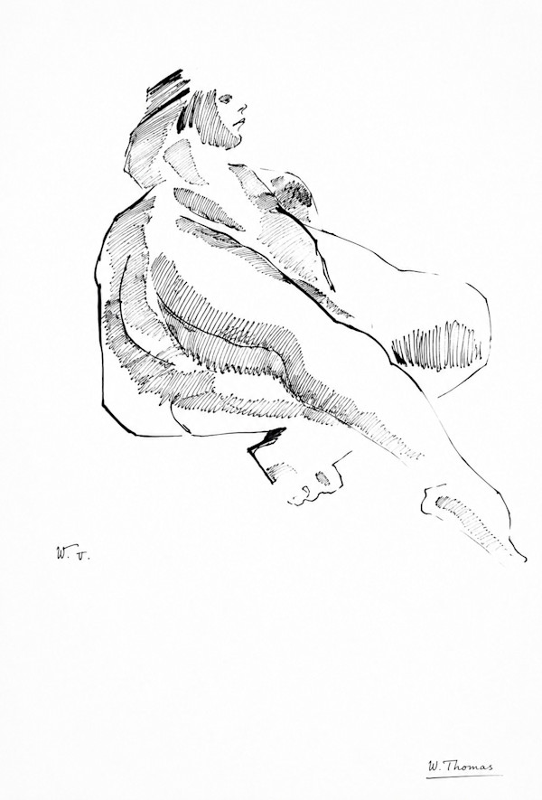 Drawing   72 by Alan Wood-Thomas, Image 1.