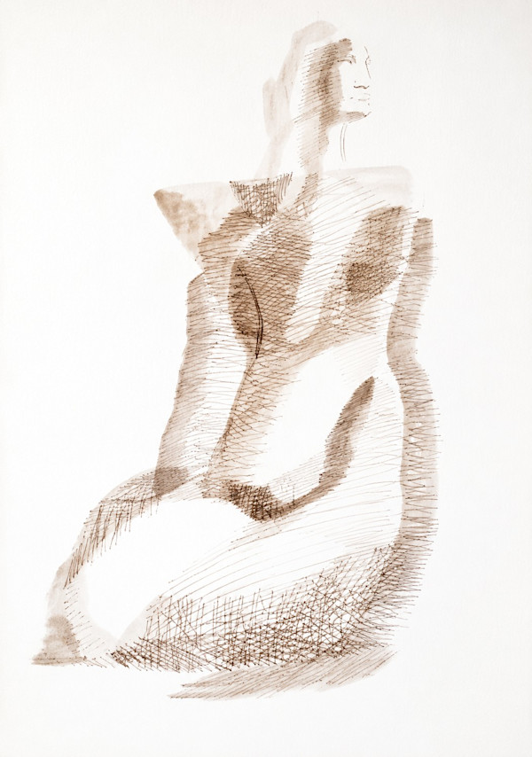 Drawing  76 by Alan Wood-Thomas, Image 1.