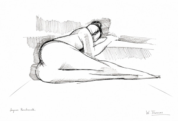 Drawing  81 by Alan Wood-Thomas, Image 1.