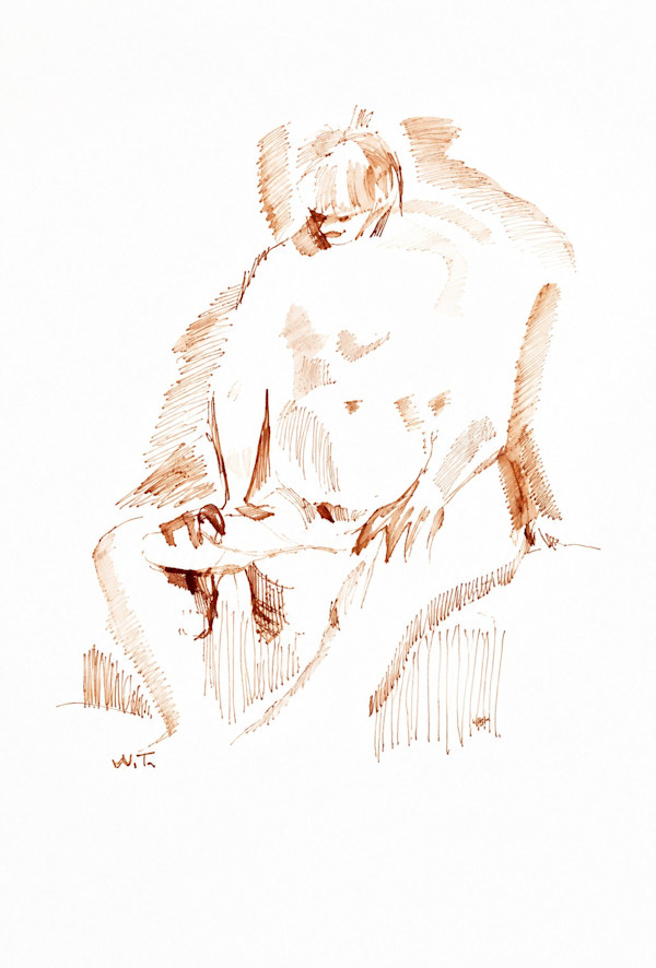 Drawing  86 by Alan Wood-Thomas, Image 1.