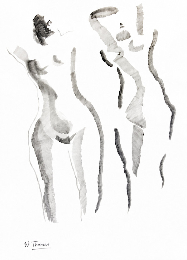 Drawing  88 by Alan Wood-Thomas, Image 1.