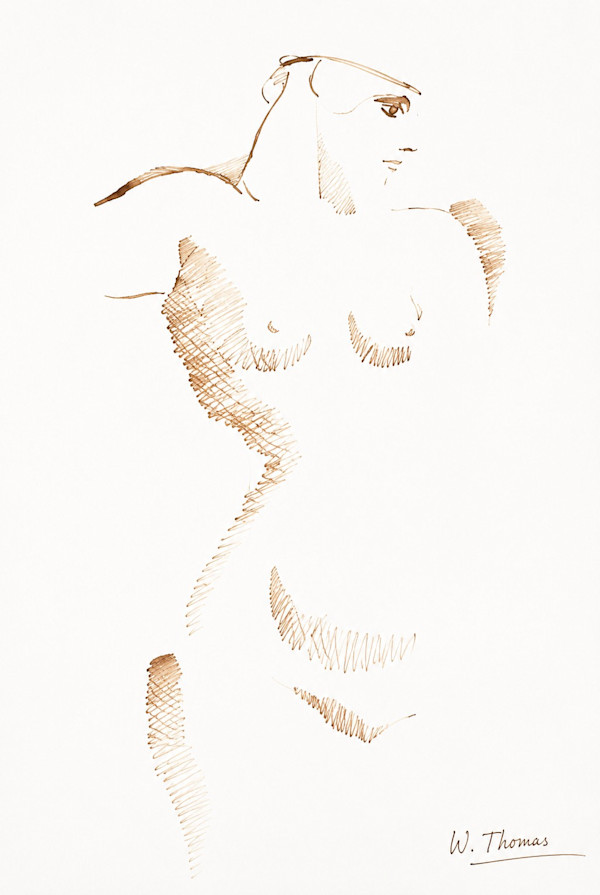 Drawing  90 by Alan Wood-Thomas, Image 1.