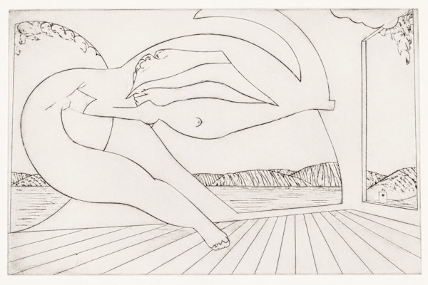 Etching 13 by Alan Wood-Thomas