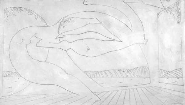 Etching 13 by Alan Wood-Thomas
