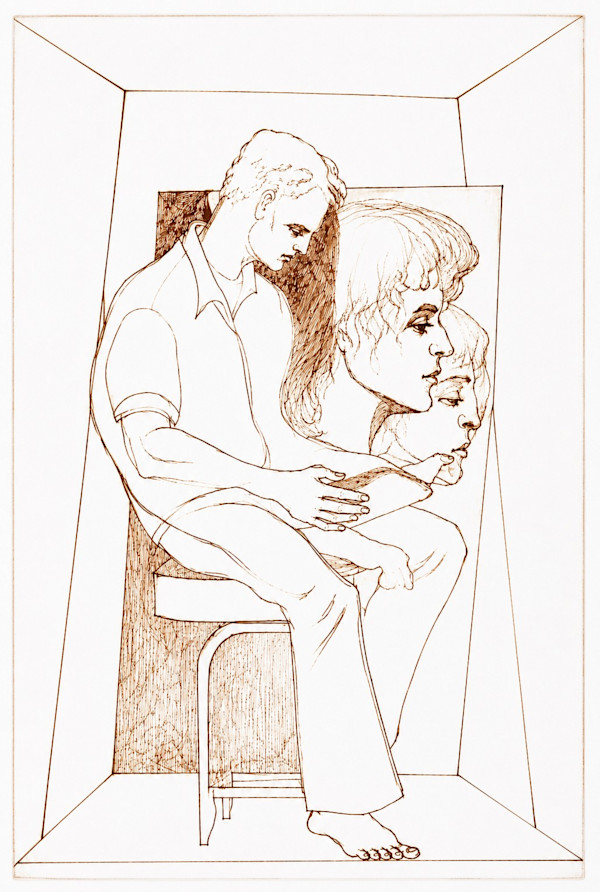 Etching 106 by Alan Wood-Thomas