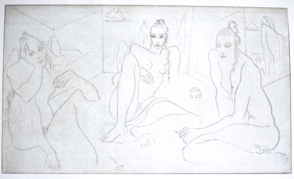 Etching 109 by Alan Wood-Thomas