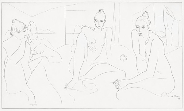 Etching 109 by Alan Wood-Thomas
