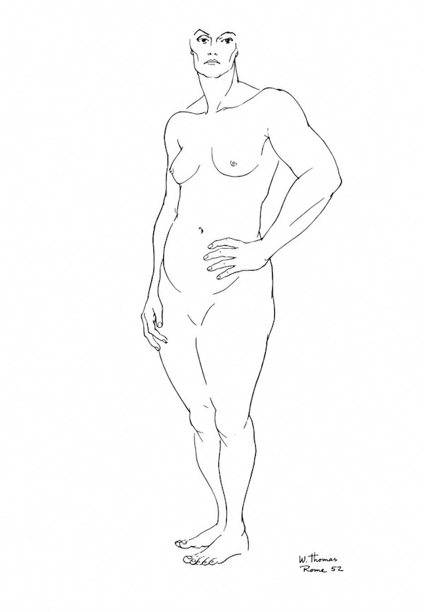 Nude 34 by Alan Wood-Thomas, Image 1.