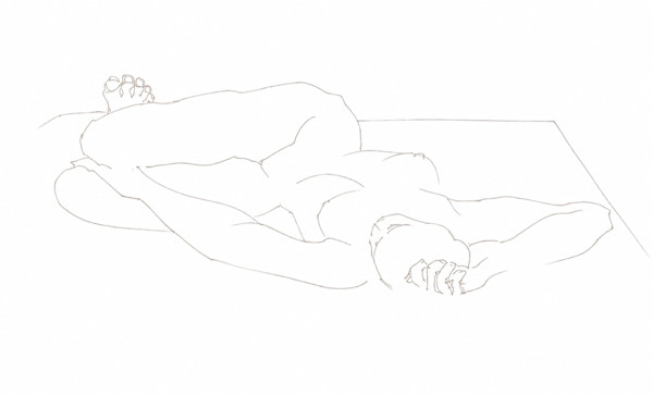 Nude 55 by Alan Wood-Thomas, Image 1.