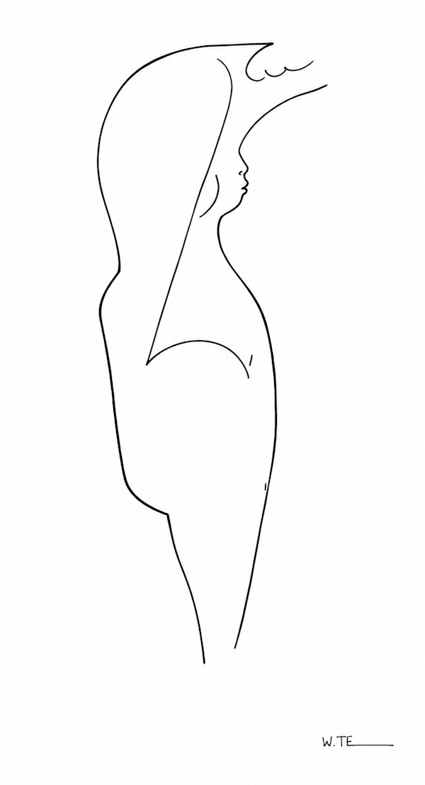 Nude 74 by Alan Wood-Thomas, Image 1.