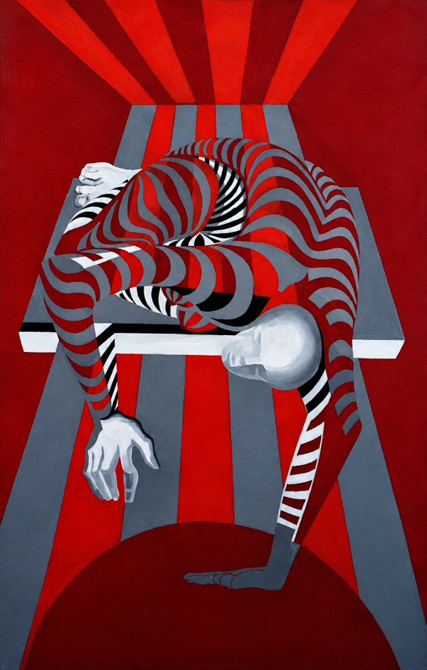 Oil on Canvas 9 by Alan Wood-Thomas, Image 1.