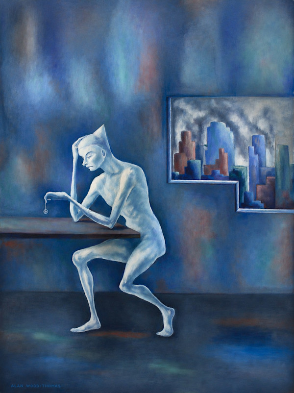Oil on Linen  2 by Alan Wood-Thomas