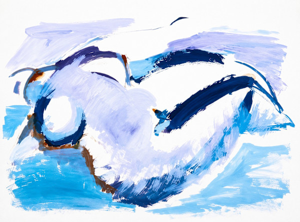 Oil on Paper 2 by Alan Wood-Thomas, Image 1.