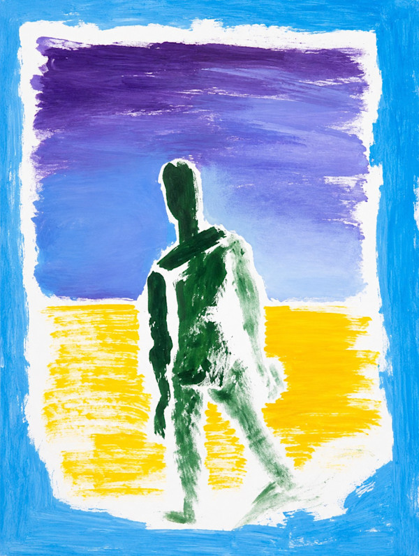 Oil on Paper 8 by Alan Wood-Thomas, Image 1.